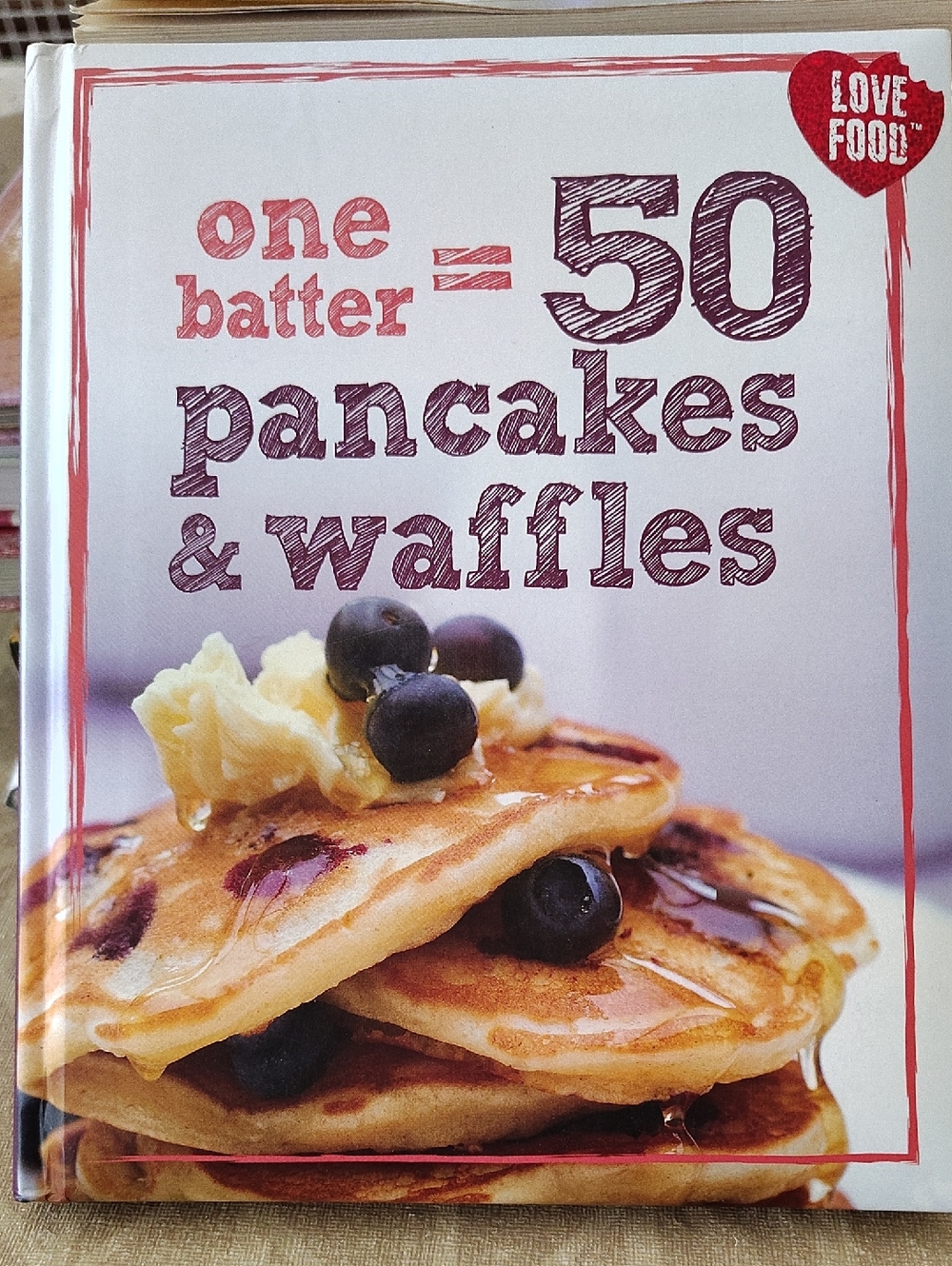 "One Batter = 50 Pancakes & Waffles"